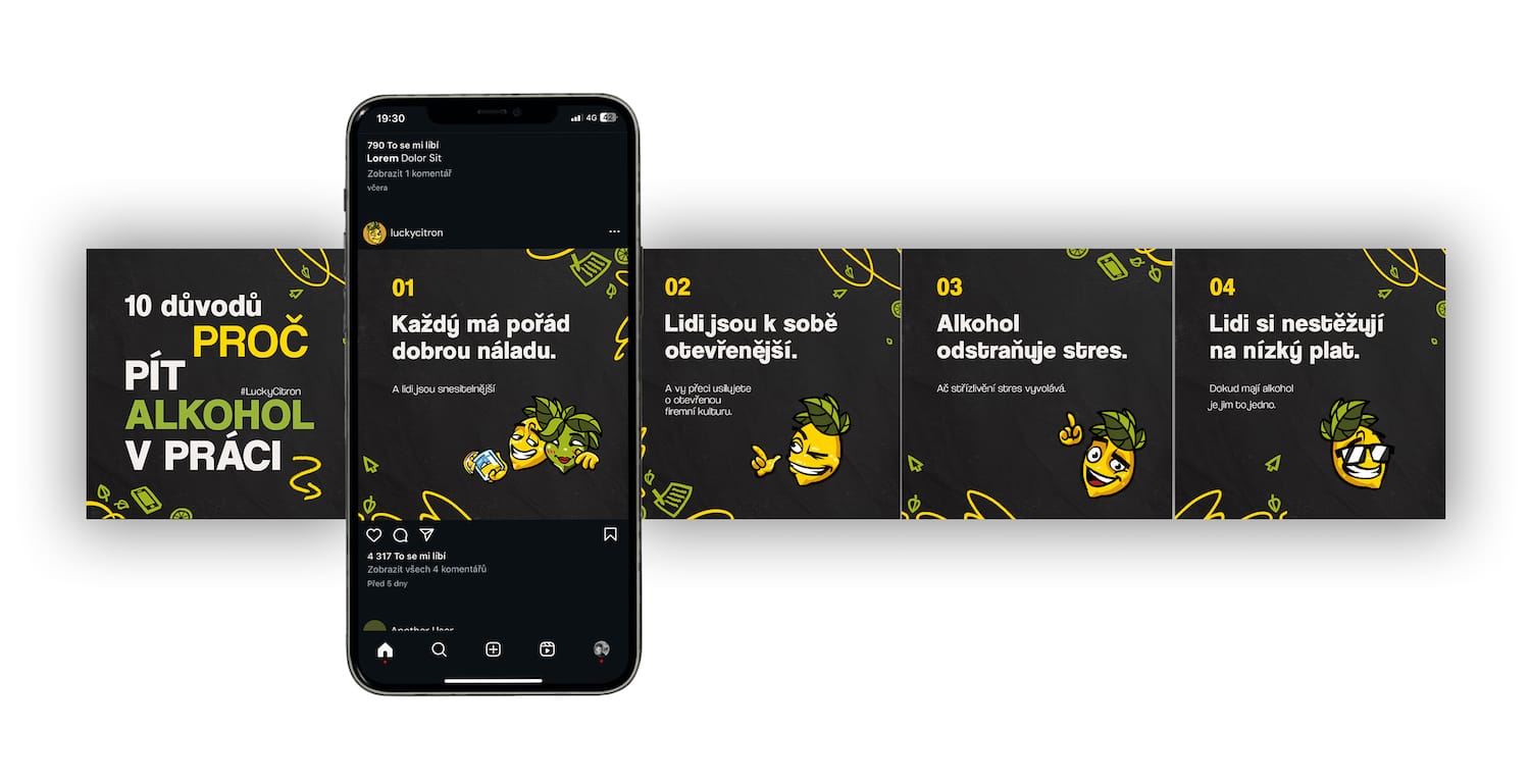 Lucky Citron Mockup | artBlock