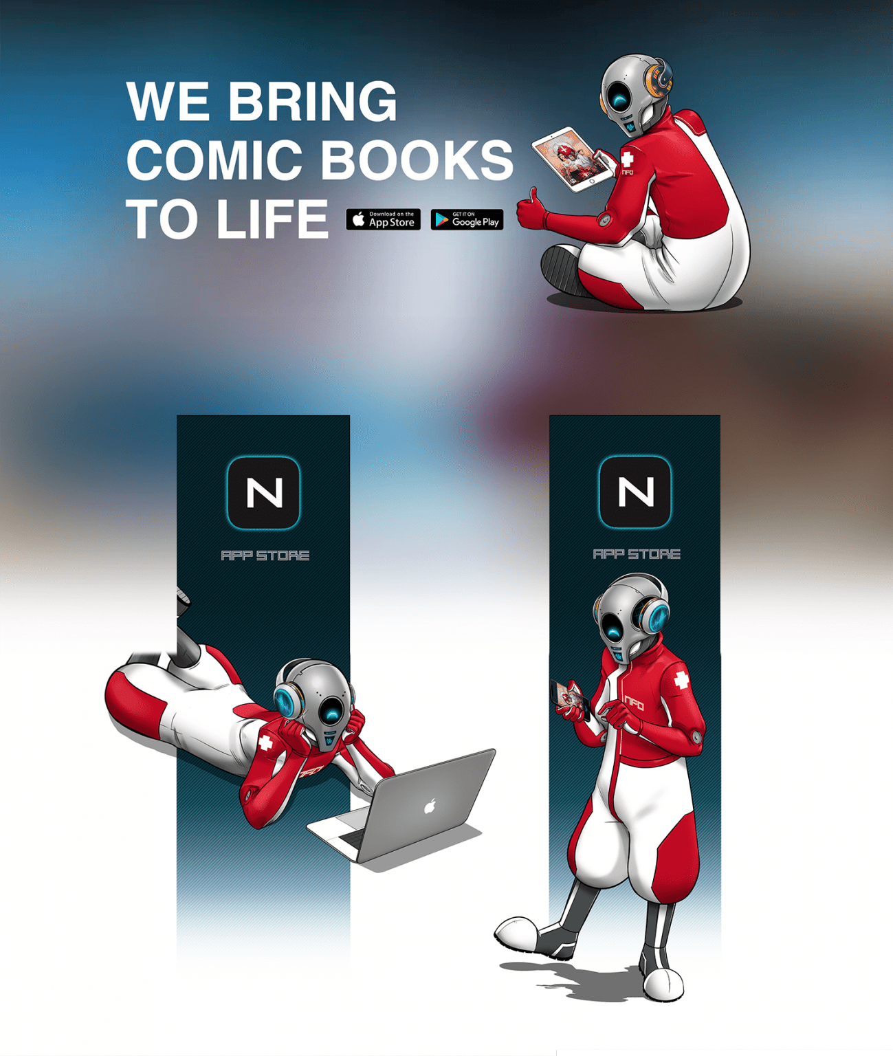 nanits maskot komiks | artBlock