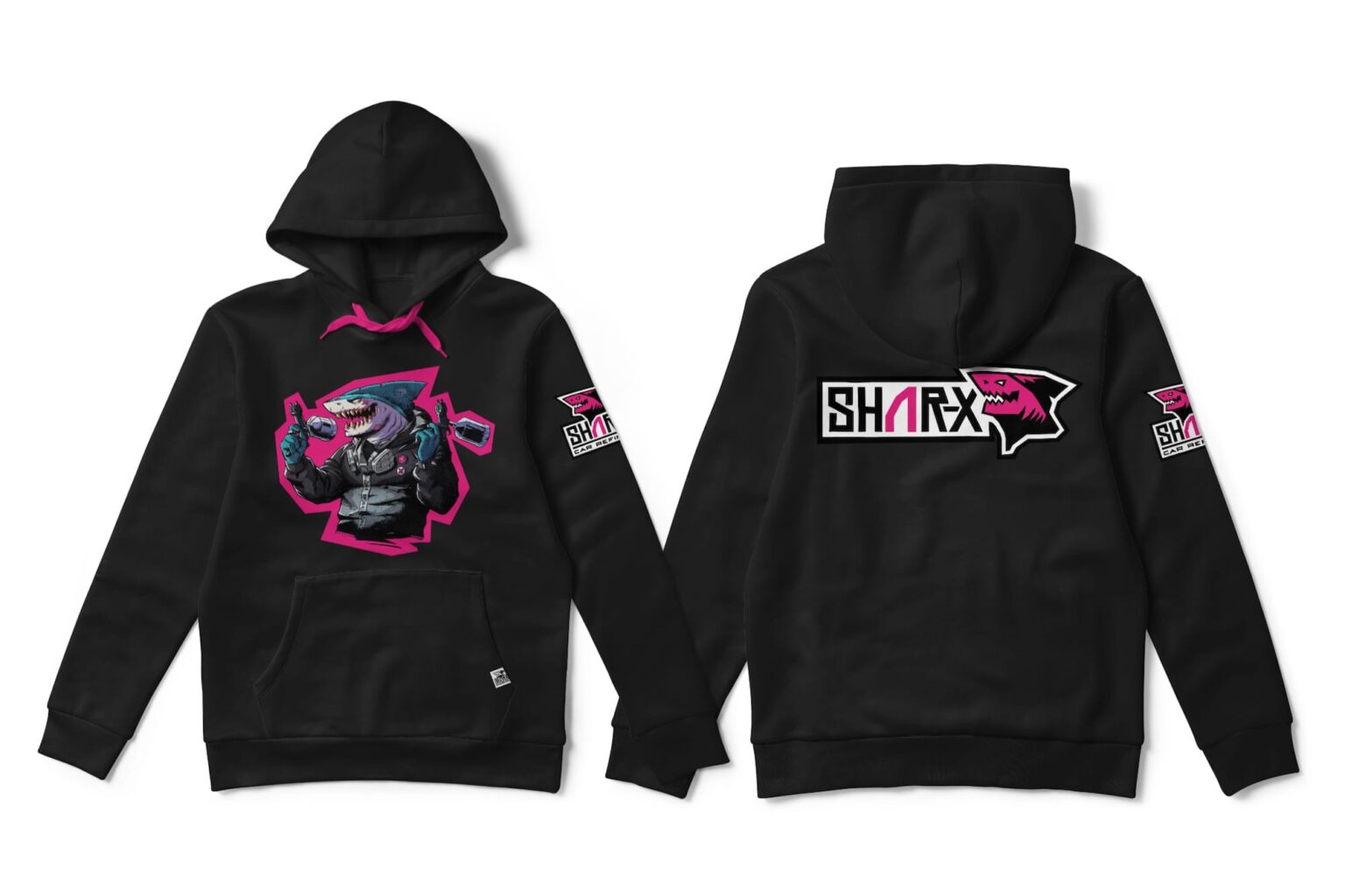 black front and back wrinkled pocket pullover hoodie mockup template 67bc35d581c7b183306e65e2 2x | artBlock