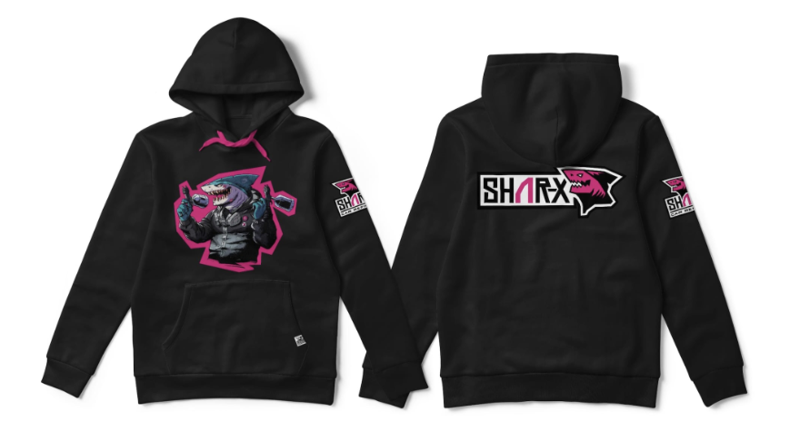 Sharx mikina cropped | artBlock